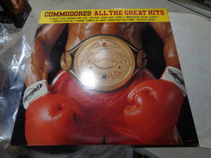 コモドアーズ,COMMODORES/ALL THE GREAT HITS(USA/MOTOWN:6028ML LP