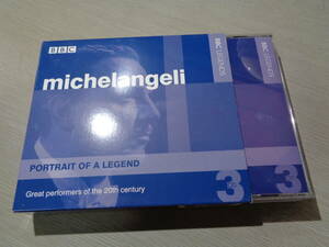 ミケランジェリ,ARTURO BENEDETTI MICHELANGELI,RAFAEL FRUHBECK DE BURGOS/MICHELANGELI PORTRAIT OF A LEGEND(BBCL 5002-2 3CD BOX SET