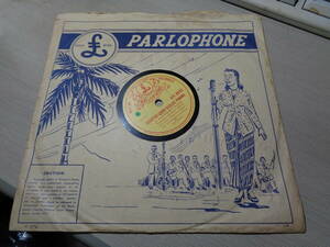 NYANYIAN SALMAH ISMAIL,OSMAN AHMAD/SEKAPOR SIRIH SEULAS PINANG etc.(FILM:SEMERAH PADI)(MALAY/PARLOPHONE:DPE.8023 78RPM SHELLAC 10