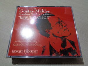 バーンスタイン,LEONARD BERNSTEIN,CLEVELAND ORCHESTRA/MAHLER:SYMPHONY NO.2 IN C MINOR RESURRECTION(FIRST CLASSICS:FC-101-2 2CD