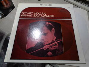 レオニード・コーガン,LEONID KOGAN,KIRIL KONDRASHIN/BRAHMS:VIOLIN CONCERTO(SERAPHIM:S-60059 STEREO DG LABEL NM LP