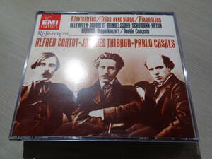 コルトー,ティボー＆カザルス,ALFRED CORTOT,JACQUES THIBAUD & PABLO CASALS/KLAVIERTRIOS(MADE IN GERMANY/EMI:CHS 7 64057 2 NNM 3CDs