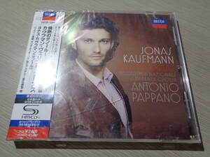 未開封/ヨナス・カウフマン,アントニオ・パッパーノ,JONAS KAUFMANN,ANTONIO PAPPANO/VERISMO ARIAS(DECCA:UCCD-1280 PROMO NEW SHM-CD