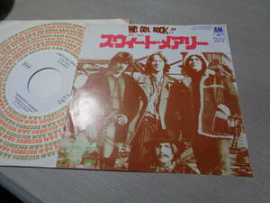 ワズワース・マンション/スウィート・メアリー(1971 JAPAN/A&M:AM-78 45RPM WHITE LABEL PROMO 7 EP/WADSWORTH MANSION,SWEET MARY