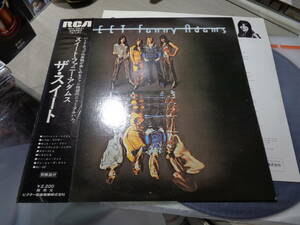 見本盤/ザ・スイート/スイート・ファニー・アダムス(1974 JAPAN/RCA-6231 WHITE LABEL PROMO MINT LP w Obi/THE SWEET,SWEET FANNY ADAMS