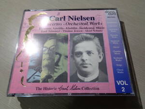 カール・ニールセン,CARL NIELSEN:CONCERTOS,ORCHESTRAL WORKS/EMIL TELMANYI,EGISTO TANGO:CONCERTO etc.(DANACORD:DACOCD 354-356 3CD