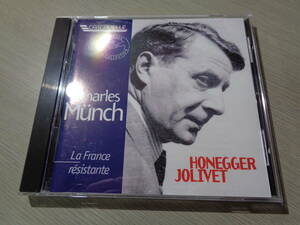 ミュンシュ,CHARLES MUNCH,CONSERVATOIRE DE PARIS/ARTHUR HONEGGER & ANDRE JOLIVET(CASCAVELLE:VEL 3060 RARE CD