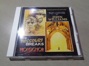 JOHN WILLIAMS:ミズーリ・ブレイク,THE MISSOURI BREAKS/バチカンの嵐,MONSIGNOR(SOUNDTRACK)(MONSIGNOR RECORDS:MCD-28205 LIMITED TO 500