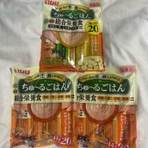 国産品　いなばちゅーるごはん　総合栄養食　60本セット_画像1