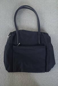  handbag back black black fastener opening and closing 