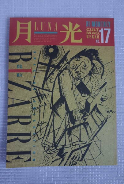 月光 LUNA 17 特集:猟奇 夢野喜介 佐藤肇 川本三郎 下川耿史 東玲子 南原四郎 アラン 月光 東京デカド社 南原企画【未読本】