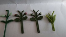 ジャンク シルバニアファミリー 花 植物 カントリーフラワーショップ分 備品 小物 ミニチュア玩具_画像3