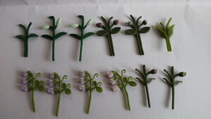 ジャンク シルバニアファミリー 花 植物 カントリーフラワーショップ分 備品 小物 ミニチュア玩具