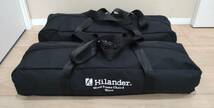 キャンプチェア Hilander (ハイランダー) ウッドフレームチェア2 ブラック HCT-035 8,480円 2脚セット 未使用_画像6