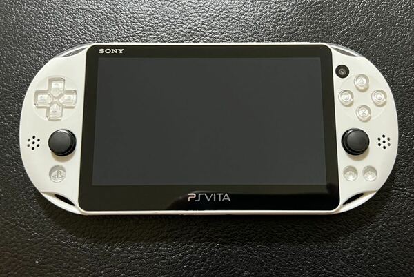 PlayStation Vita Wi-Fiモデル グレイシャー・ホワイト 本体のみ　動作確認済み