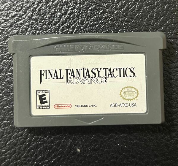 海外版　ファイナルファンタジータクティクス　アドバンス　FINAL FANTASY TACTICS ADVANCE