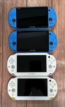 ジャンク4台　SONY PS Vita PCH-2000 起動のみ確認済み　プレイステーションヴィータ_画像1