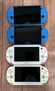  Junk 4 pcs SONY PS Vita PCH-2000 start-up only has confirmed PlayStation Vita 