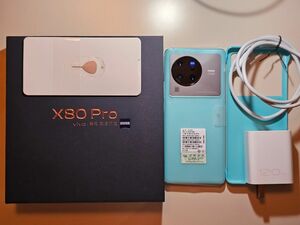 【中古品】vivo X80 Pro 中国版 8GB+256GB ブルー