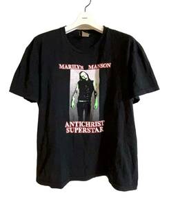 Marilyn Manson マリリン マンソン ビンテージ Tシャツ ANTICHRIST SUPERSTAR