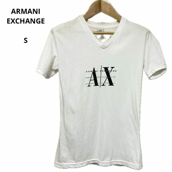 訳あり ARMANI EXCHANGE アルマーニエクスチェンジ Vネック S