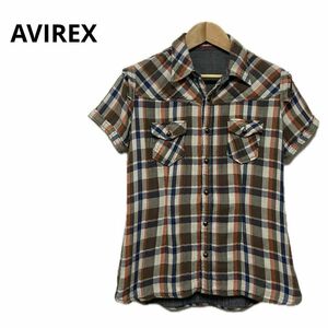 AVIREX Avirex short sleeves shirt stylish 