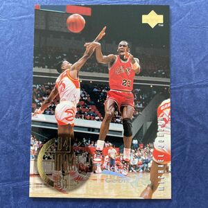 Michael Jordan★1995-96 Upper Deck Electric Court #137 ROO★マイケル・ジョーダン★NBA CHICAGO BULLS HOF★激レアパラレル ビンテージ