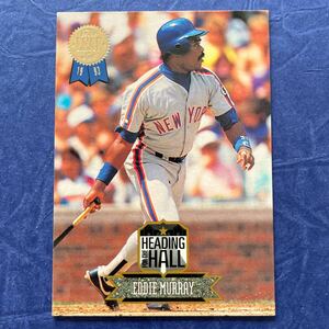 Eddie Murray★1993 Donruss Leaf “Heading For The Hall” #4 of 10★MLB HOF NEW YORK Mets★ベースボールカード★ビンテージ