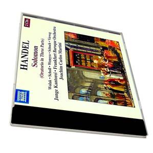 NAXOS2CDユンゲ カントライ マルティーニ ヘンデル オラトリオ ソロモンJunge Kantorei Joachim Carlos Martini HANDEL Solomon Ewa Wolak