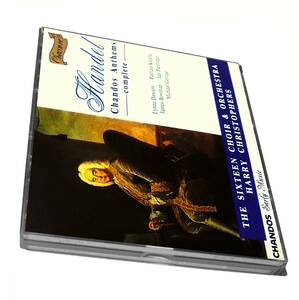 CHRISTOPHERS THE SIXTEEN CHOIRヘンデル シャンドス アンセム集 全曲HANDEL CHANDOS ANTHEMSクリストファーズ ザ シックスティーン4CD全集