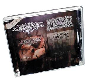 Death Metal Darkthrone'likeジャーマン ロウ プリミティヴブラック デス/メタルVIKE TARE INDOLENZ2BAND SPLIT CD Stunde des Ideals Prod