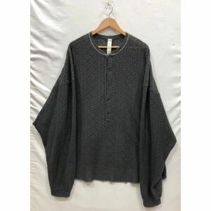 [SHINYA KOZUKA]sinyakozkaMASSIVE HENRY тонкий свитер tops размер massive серый 2301sk71 ts202405