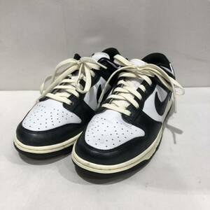 【NIKE】WMNS Dunk Low PRM Vintage Black and White/Panda ナイキ BLK 27.5cm fq8899-100 ローカットスニーカー ts202405