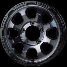 215/70R16 スズキ ジムニー 16インチ DUNLOP ウィンターマックス SJ8+ MADCROSS GRACE スタッドレスタイヤ ホイールセット 4本_画像2