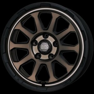 215/55R17 デリカ ヤリスクロス 17インチ BS ブリザック VRX3 MADCROSS RANGER スタッドレスタイヤ ホイールセット 4本