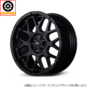 アルミホイール 1本 20インチ M28 バレット セミグロスBK/マシニング 20x8.5J +20 6H139.7P FJクルーザー プラド