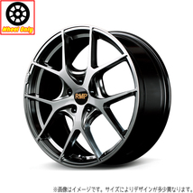 アルミホイール 4本 18インチ 025F ハイパーメタルコート+ブラッシュドフィニッシュ 18x7.0J +48 5H114.3P レガシィアウトバック_画像1