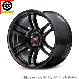 アルミホイール 1本 18インチ R26 クリスタルブラック 18×8.5J +45 5H100P GR86 86 BRZ