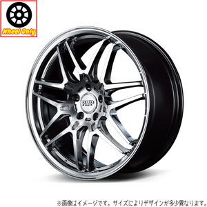 アルミホイール 4本 18インチ 720F ハイパーメタルコート/ポリッシュ 18×7.0J +48 5H100P CT200h 86 BRZ