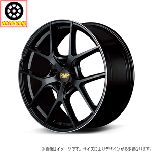 アルミホイール 1本 18インチ 025F セミグロスBKリムエッジDC+ロゴマシニング 18x8.0J +42 5H114.3P カローラクロス ハリアー