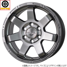 新品 ホイールのみ 1本 18インチ MAD CROSS MC-76 ダークシルバー(DS) 18x8.0J +52 6H139.7P_画像1