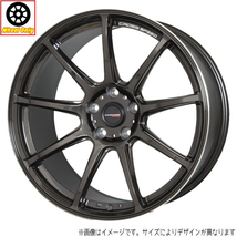 新品 ホイールのみ 4本 16インチ CROSS SPEED HYPER Edition RS9 グロスガンメタ（GGM） 16x5.0J +45 4H100P_画像1