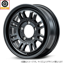 ジムニー アルミホイール 4本 16インチ NITRO POWER M16 ASSAULT セミグロスブラック 16x5.5J +20 5H139.7P_画像1