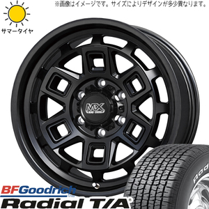 215/70R15 Hiace BF Goodrich radial mud Cross 15 -inch 6.0J +33 6H139.7P summer tire wheel set 4ps.