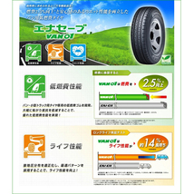 145/80R12 ハイゼットピクシス D/L エナセーブ VAN01 12インチ 4.0J +42 4H100P サマータイヤ ホイールセット 4本_画像5