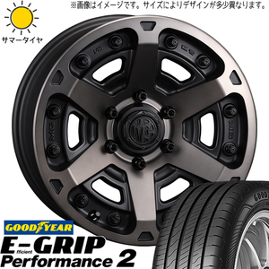 215/65R16 エクストレイル GY パフォーマンス2 マーテルギア アーマー 16インチ 7.0J +35 5H114.3P サマータイヤ ホイールセット 4本