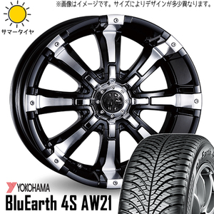 215/70R16 ジムニーシエラ 16インチ AW21 マーテルギア ビースト 5.5J ±0 5H139.7P オールシーズンタイヤ ホイールセット 4本