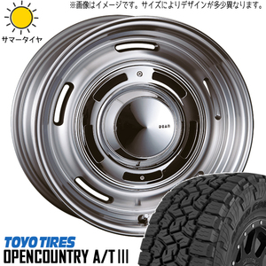 225/70R16 ジムニーシエラ 16インチ オプカン A/T3 クロスカントリー 6.0J -5 5H139.7P サマータイヤ ホイールセット 4本