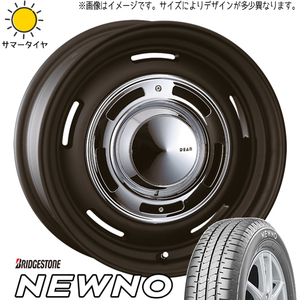 215/65R16 XV フォレスター SH系 BS ニューノ クロスカントリー 16インチ 6.5J +43 5H100P サマータイヤ ホイールセット 4本