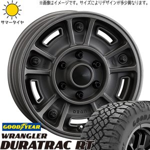 225/75R16 スズキ ジムニーシエラ GY ラングラー R/T DEAN BJ MEXICAN 16インチ 6.0J -5 5H139.7P サマータイヤ ホイールセット 4本